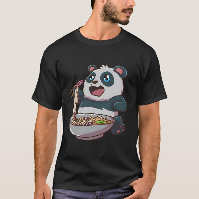 Camiseta Ramen Panda Bear (Frente)