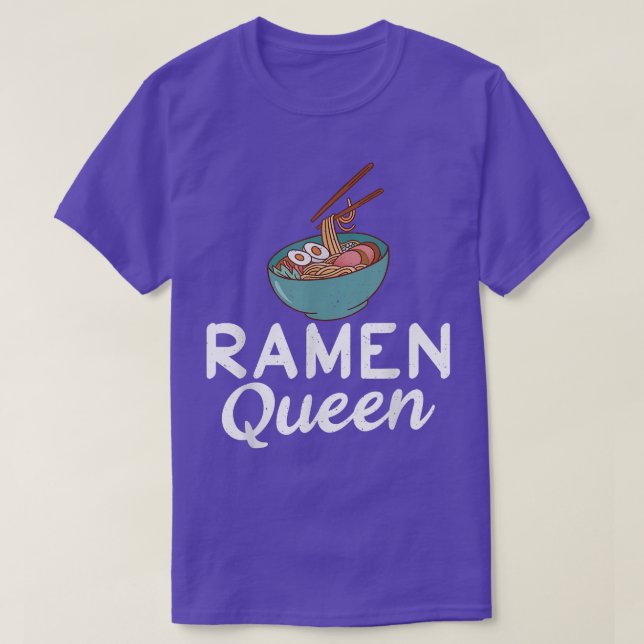 Camiseta Ramen Queen Ramen Lover (Frente do Design)