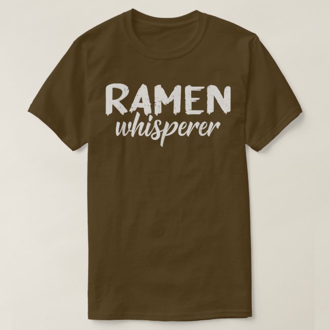 Camiseta Ramen Whisperer Ramen Lover (Frente do Design)