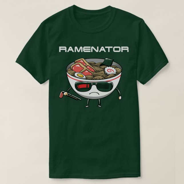Camiseta Ramenator (Frente do Design)