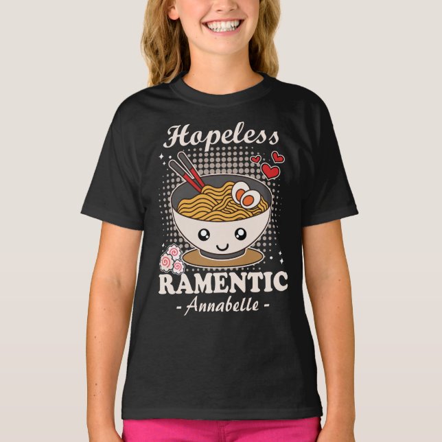 Camiseta Ramentic sem esperança | Engraçado Romântico - Pre (Frente)