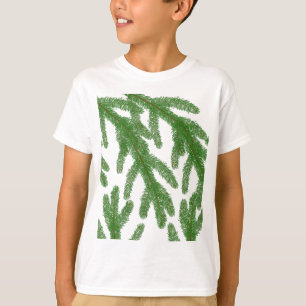 Camiseta Ramificações da Árvore Fir de Natal