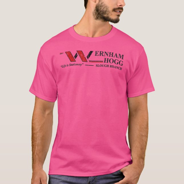 Camiseta Ramo do Pantano Wernham Hogg Vintage (Frente)