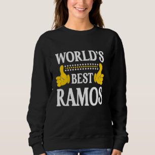 Camiseta Ramos Surname Família Funny Team Sobrenome Mundo