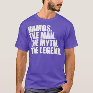 Camiseta RamosRamos Nome da família Ramos sobrenome Ramos S