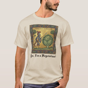 Camiseta Rampagem Medieval: A Lebre Vegetariana Violenta