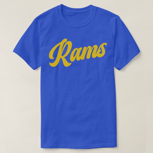 Camiseta Rams Retro Los Angeles Rams (Frente do Design)