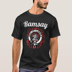 Camiseta Ramsay Clan Scottish Name Casaco De Arms Tartan