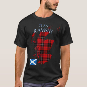 Camiseta Ramsay Scottish Clan Tartan Scotland