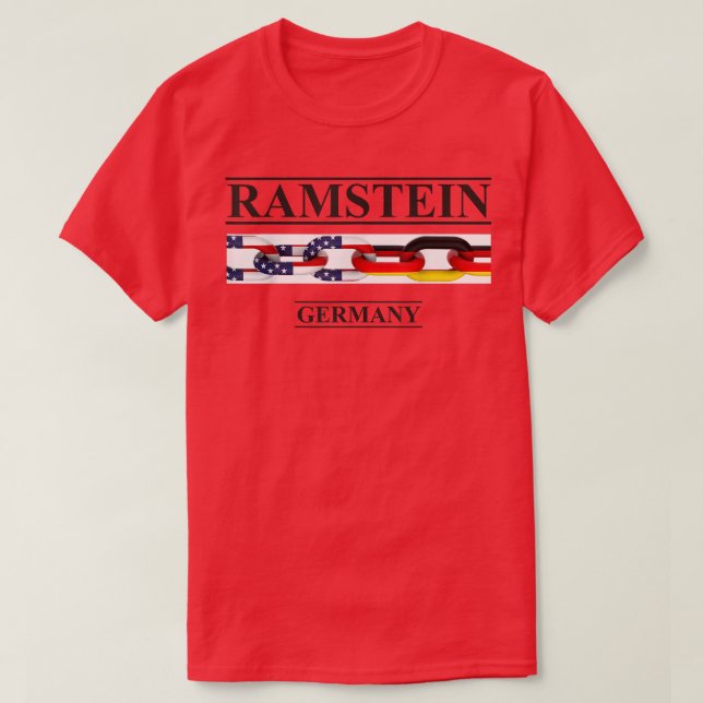 CAMISETA RAMSTEIN GERMANY  (Frente do Design)