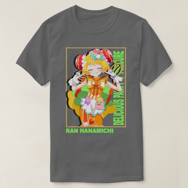 CAMISETA RAN HANAMICHI DELICIOSA PRECURE (Frente do Design)
