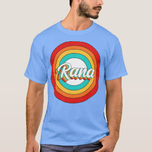 Camiseta Rana Name Shirt Vintage Rana Circle