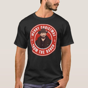 Camiseta Ranch E Rip De Pedra De Natal. Essencial