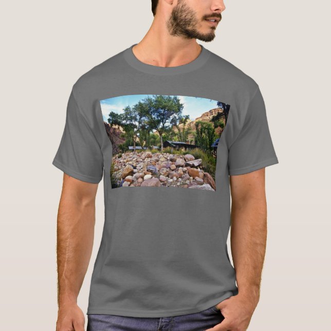 Camiseta Rancho fantasma - parque nacional do Grand Canyon (Frente)