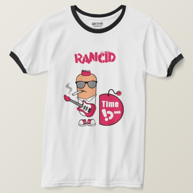 Camiseta Rancid (banda) (Frente do Design)