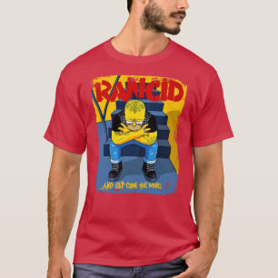 Camiseta Rancid E Surgem os Lobos Punk Rock Autêntico