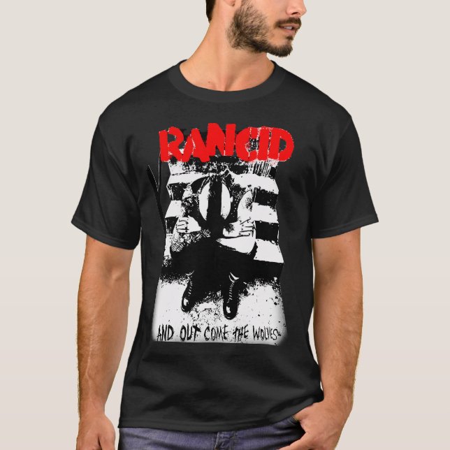 Camiseta rancid Para Fãs (Frente)