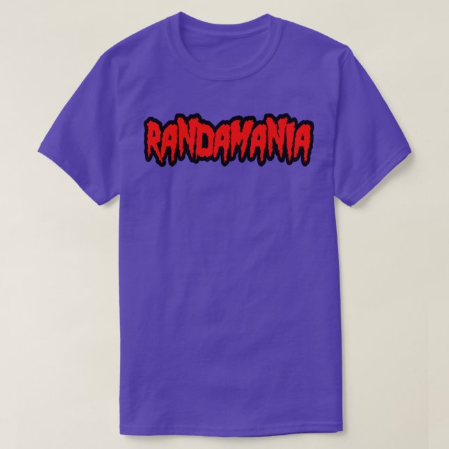 Camiseta RANDAMANIA Randy Hogan (Frente do Design)