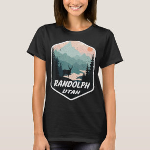Camiseta Randolph Utah Ut Montanhas Hike Hiking Souvenir