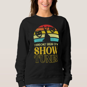 Camiseta Randomicamente Sai No Show Tunes Broadway Theater