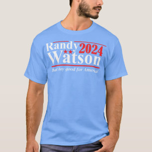 Camiseta Randy Watson 2024 Aquele Menino É Bom Para O Tapes