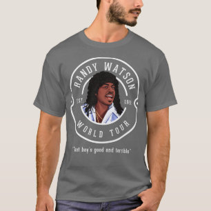 Camiseta Randy Watson World Tour no Est 1988