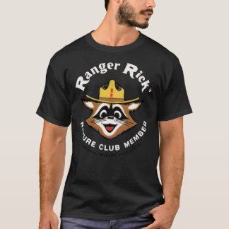 Camiseta Ranger Rick&x27;s Nature Club Vintage Membro Crach