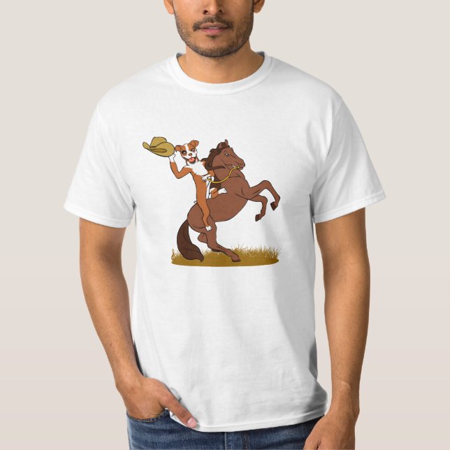 Camiseta Ranhura de cães (Frente)