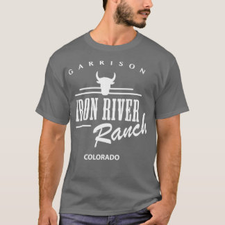 Camiseta Ranhura do rio Ferro