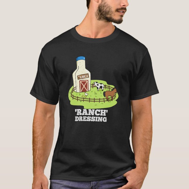 Camiseta Ranking Engraçado Comida Engraçado Pun Escuro BG (Frente)