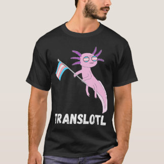 Camiseta Rans Axolotl Ransexual Mexicano Salamander LGB