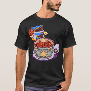 Camiseta Ransroom Desenhar Magolor Colocando Gem Apple Suga