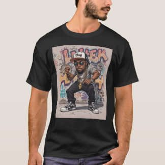 Camiseta Rap Culture Cityscape Streetwear ee Design friends