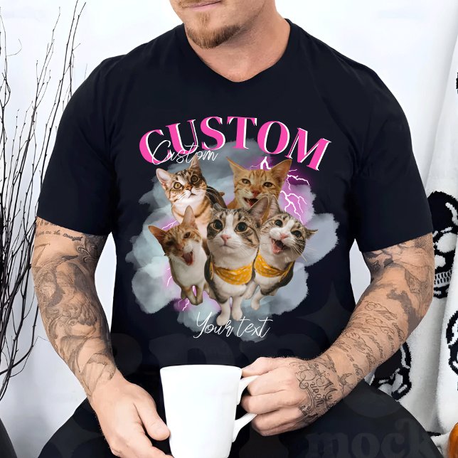 Camiseta Rap de Bootleg Namorada Personalizado (Criador carregado)