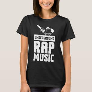 Camiseta Rap de Música Subterrânea legal