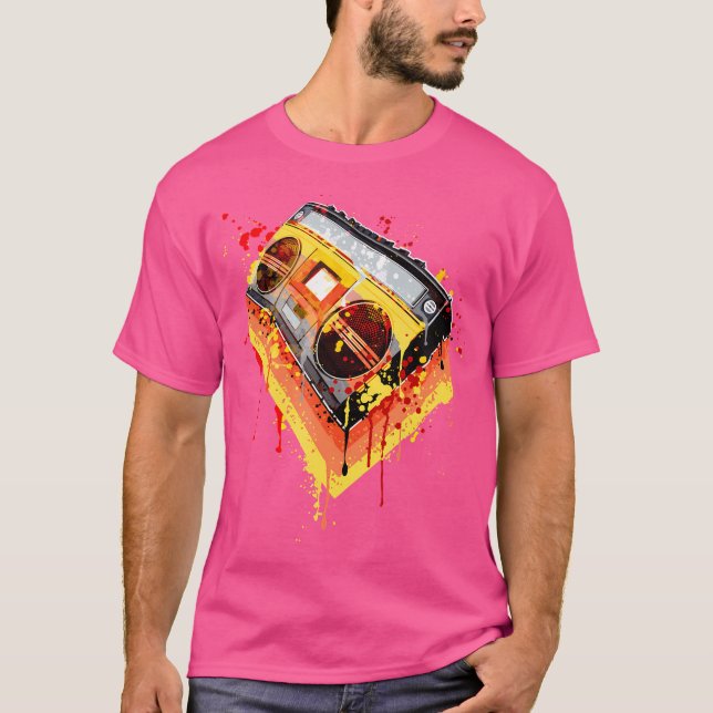 Camiseta Rap do Hip Hop Retro Vintage 90S (Frente)