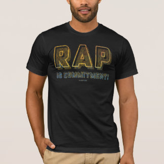 Camiseta Rap é compromisso