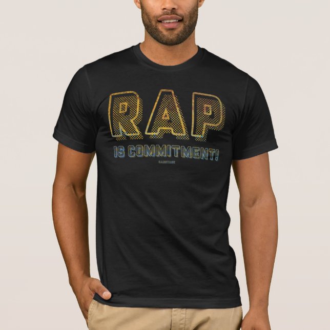 Camiseta Rap é compromisso (Frente)