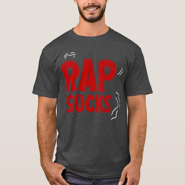 Camiseta Rap é uma droga retrô (Frente)