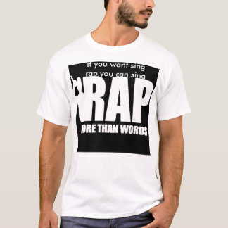 Camiseta RAP - mais do que palavras
