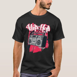 Camiseta Rap R&b Vin de Hip Hip do partido 90 do Ghetto Bla