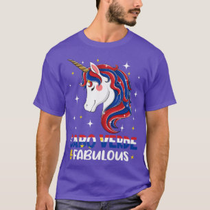Camiseta Rapariga Cabo Verde Sinalizador Mulheres Unicórica