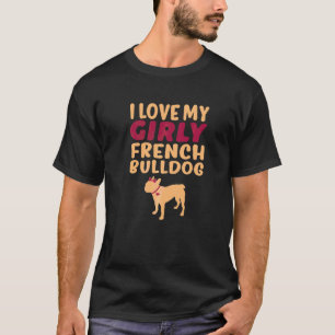 Camiseta Rapariga-Cão-de-Obra Francesa Raça-Cão Revolução C