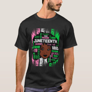 Camiseta Rapariga Cuta Aka 19 Tee Black History America