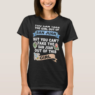 Camiseta Rapariga da cidade de San Juan