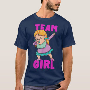 Camiseta Rapariga da Equipe de Dabbing da Revolução de Gêne