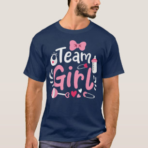 Camiseta Rapariga da Equipe de Revelação de Gênero 551