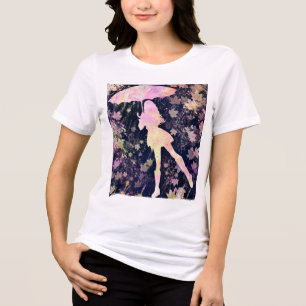 Camiseta Rapariga Dançando na Chuva Migrou Desenhando Dife