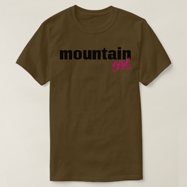 Camiseta Rapariga das Montanhas (Frente do Design)