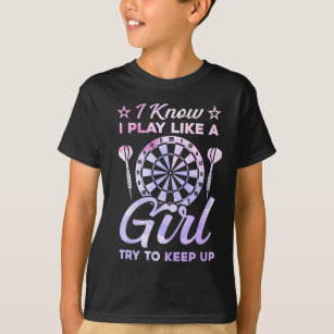 Camiseta Rapariga das Trevas Rainhas Dart Mulheres